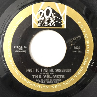 Lot 139 - THE VEL-VETS - I GOT TO FIND ME SOMEBODY 7" (20TH CENTURY FOX RECORDS 6676)