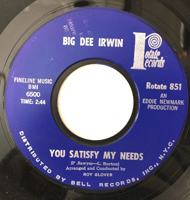 Lot 162 - BIG DEE IRWIN - YOU SATISFY MY NEEDS 7" (ROTATE 851)