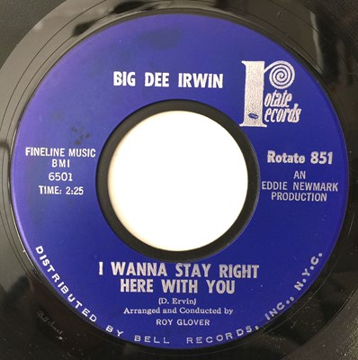 Lot 162 - BIG DEE IRWIN - YOU SATISFY MY NEEDS 7" (ROTATE 851)