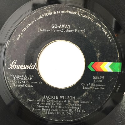 Lot 163 - JACKIE WILSON - BECAUSE OF YOU 7" (BRUNSWICK 55495)