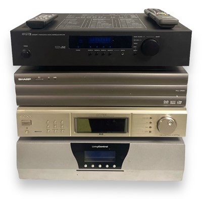 Lot 8 - HI-FI AND EQUIPMENT TO INCLUDE SONY ST-D777ES.