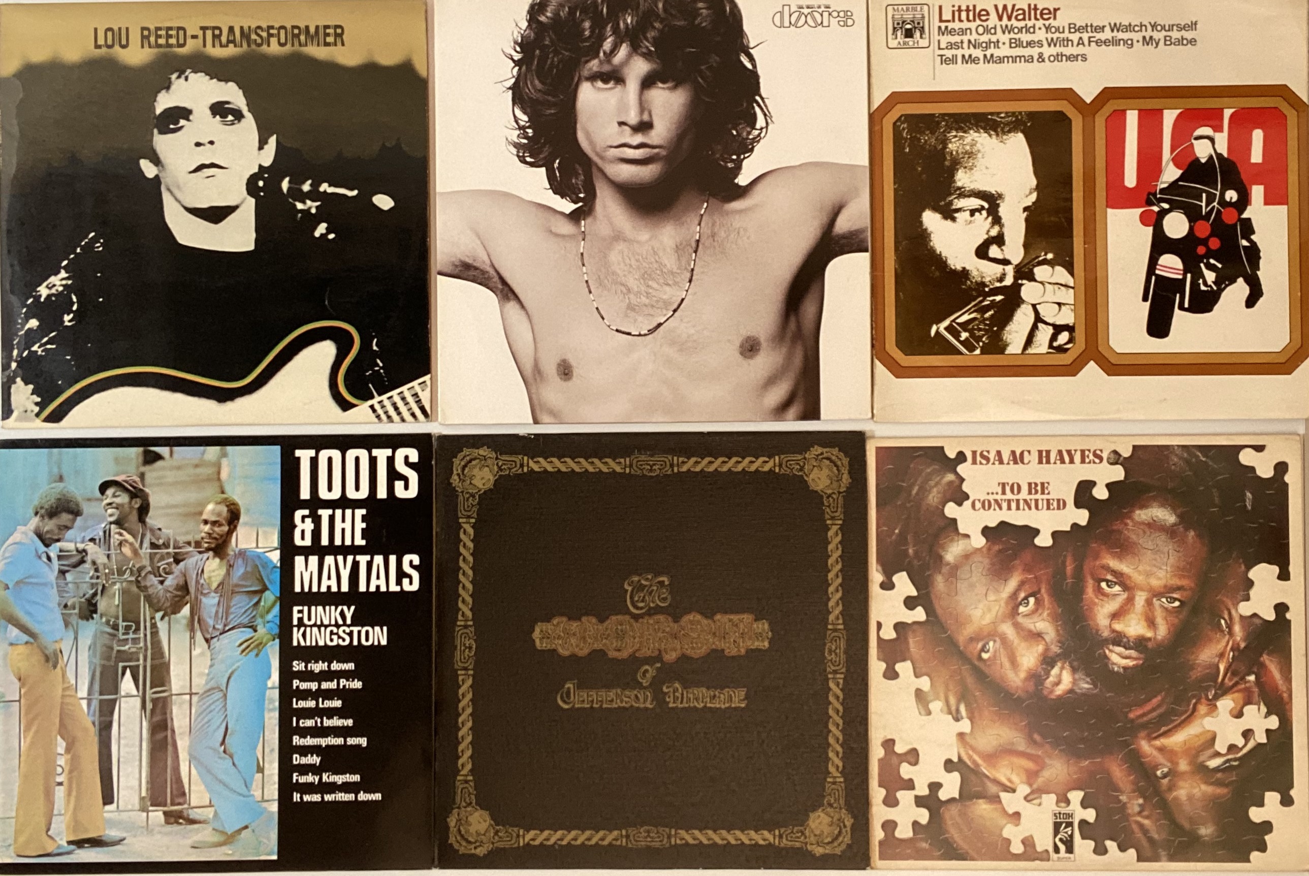 Lot 1205 - Classic Rock/ Reggae/ Soul/ Blues - LPs & 7