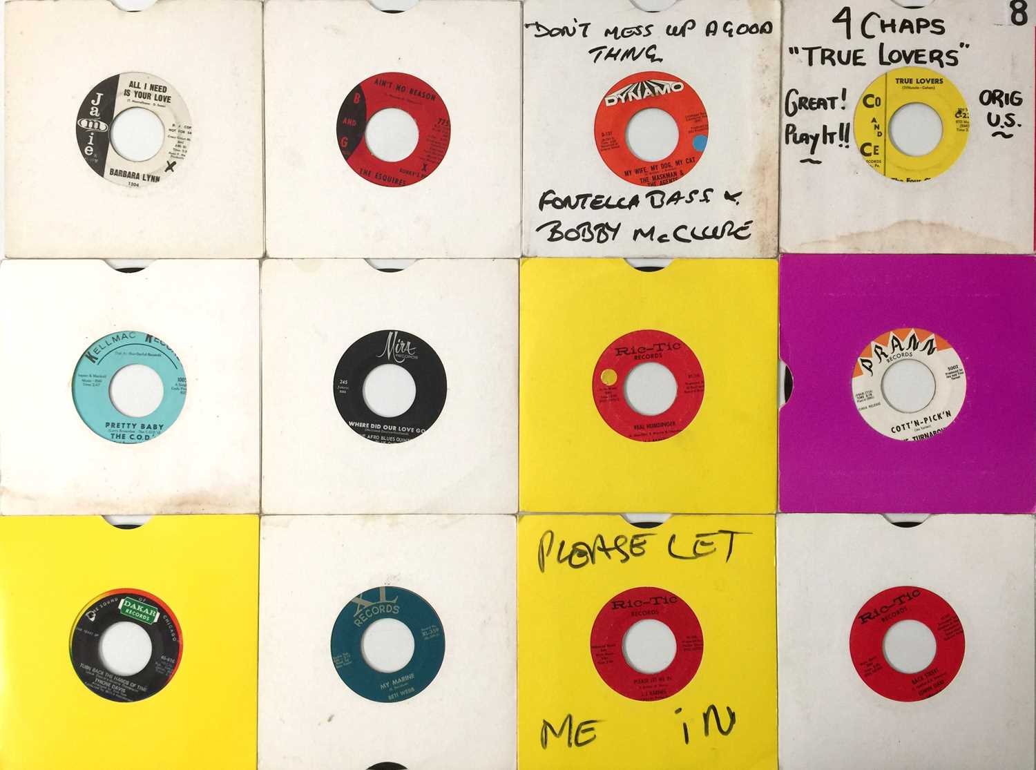 Lot 188 - US 60s NORTHERN SOUL - ORIGINALS - 7"