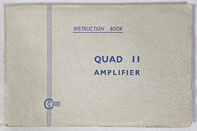 Lot 19 - QUAD - THE QUAD II AMPLIFIER (VALVE AMP).