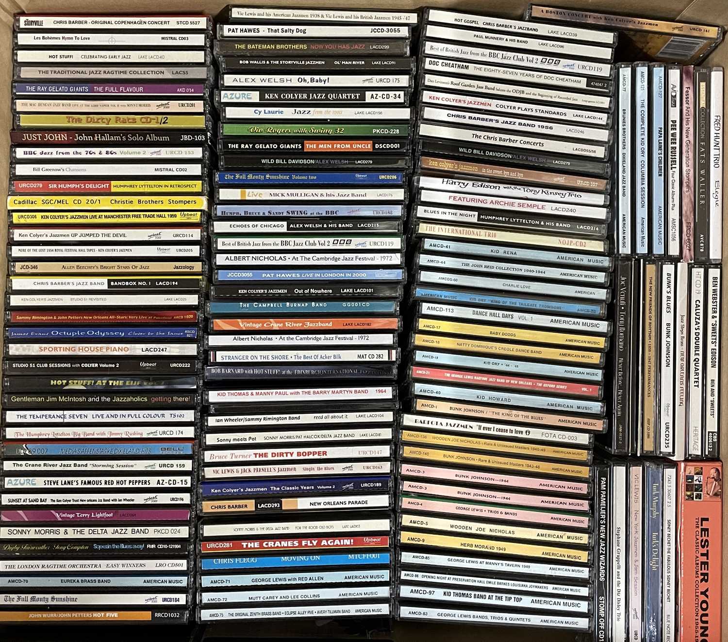 Blue Cds Lot 238 - JAZZ / BLUES - CD COLLECTION