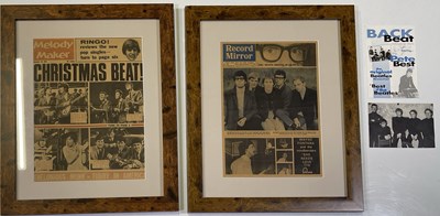 Lot 261 - AUTOGRAPHS INC MANFRED MANN / PETE BEST.