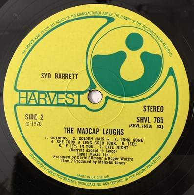 Lot 7 - SYD BARRETT - THE MADCAP LAUGHS LP (ORIGINAL UK COPY - HARVEST SHVL 765)