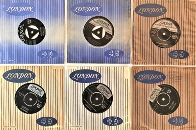 Lot 143 - THE DRIFTERS - UK LONDON RECORDS 7'' COLLECTION