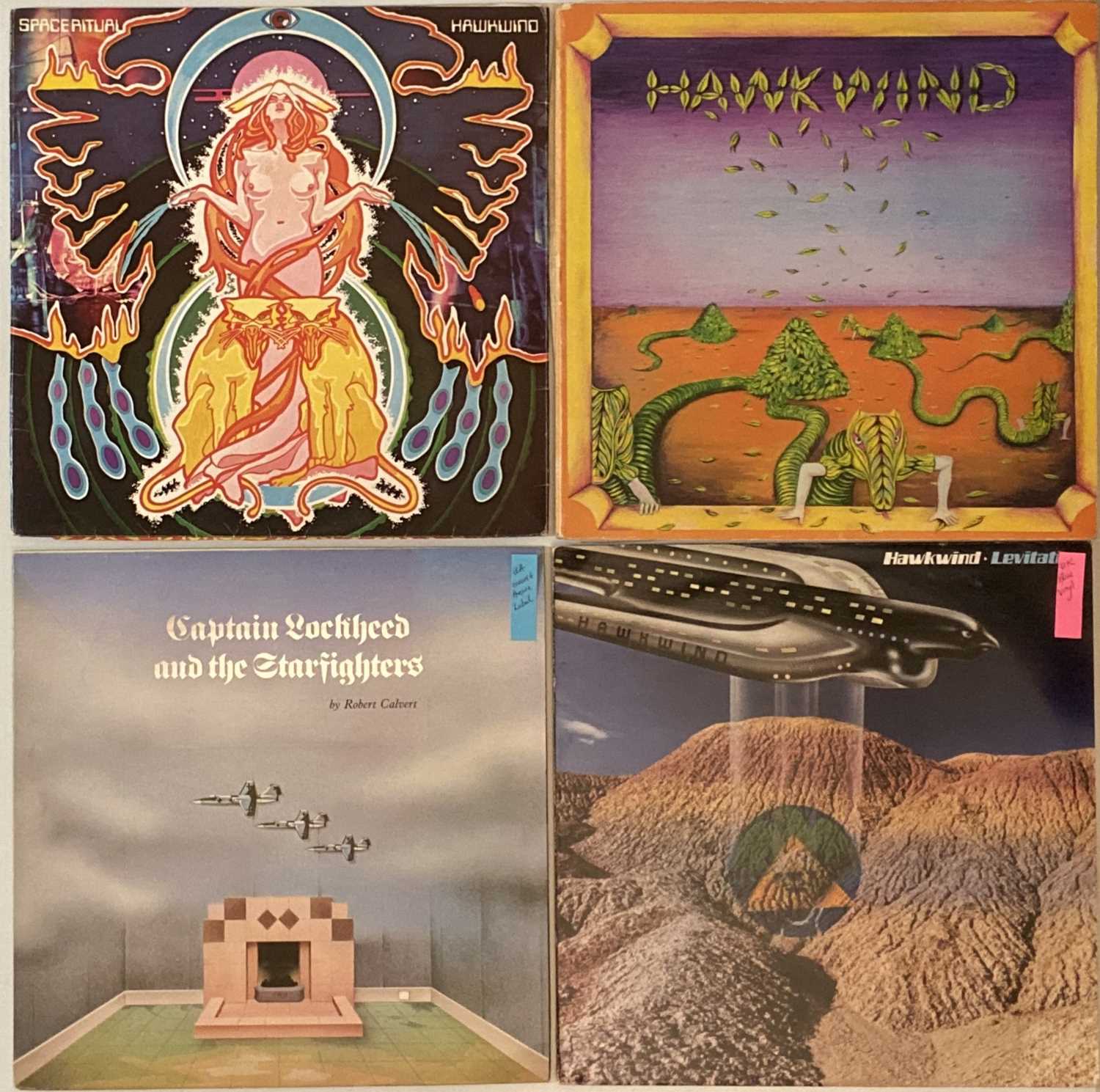 Lot 1215 - Hawkwind and Related  - LP Rarities