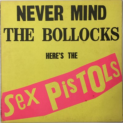 Lot 17 - SEX PISTOLS - NEVER MIND THE BOLLOCKS LP (COMPLETE ORIGINAL COPY WITH POSTER AND 7" - 'SPOTS 001')