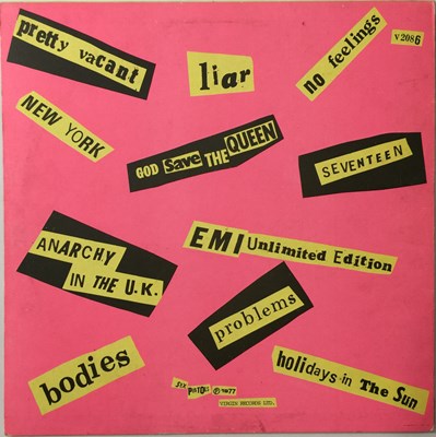 Lot 17 - SEX PISTOLS - NEVER MIND THE BOLLOCKS LP (COMPLETE ORIGINAL COPY WITH POSTER AND 7" - 'SPOTS 001')