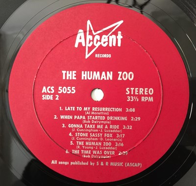Lot 18 - THE HUMAN ZOO - S/T LP (US STEREO ORIGINAL - ACCENT - ACS 5055)