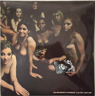 Lot 21 - THE JIMI HENDRIX EXPERIENCE - ELECTRIC LADYLAND LP (ORIGINAL UK 'BLUE TEXT' - TRACK 613008/9)