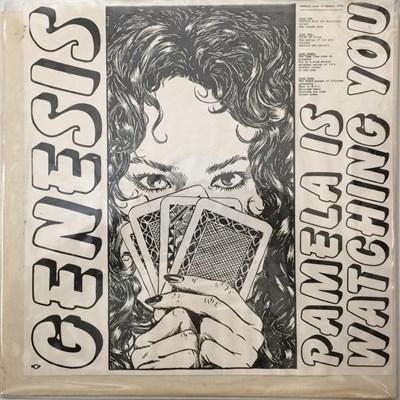 Lot 600 - GENESIS - PAMELA IS WATCHING YOU LP (DOUBLE LIVE ALBUM - PRIVATE RELEASE)