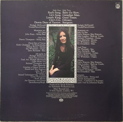 Lot 602 - SHELAGH MCDONALD - STARGAZER LP (UK FOLK - B&C RECORDS - CAS 1043)