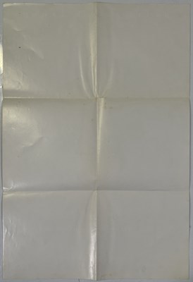 Lot 204 - PATTI SMITH - ORIGINAL SET FREE PROMOTIONAL POSTER.