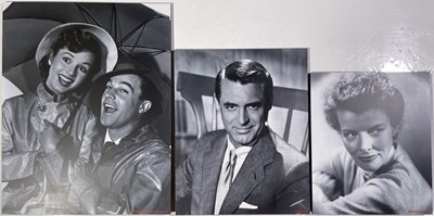 Lot 282 - THREE FILM STAR PRINTS - KATHERINE HEPBURN, GENE KELLY.