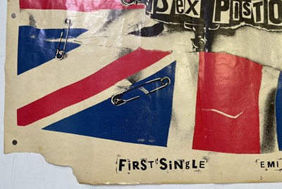 Lot 568 - THE SEX PISTOLS - ORIGINAL ANARCHY IN THE UK TOUR POSTER.