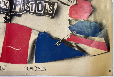 Lot 568 - THE SEX PISTOLS - ORIGINAL ANARCHY IN THE UK TOUR POSTER.