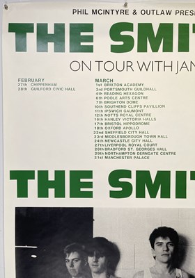 Lot 537 - THE SMITHS ON TOUR WITH JAMES BILLBOARD POSTER