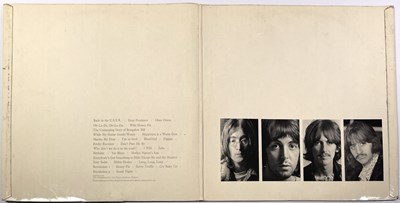 Lot 58 - THE BEATLES - WHITE ALBUM LP (SLEEVE No: 0000013 - COMPLETE UK 1ST PRESS - APPLE - PMC 7067/ 68)
