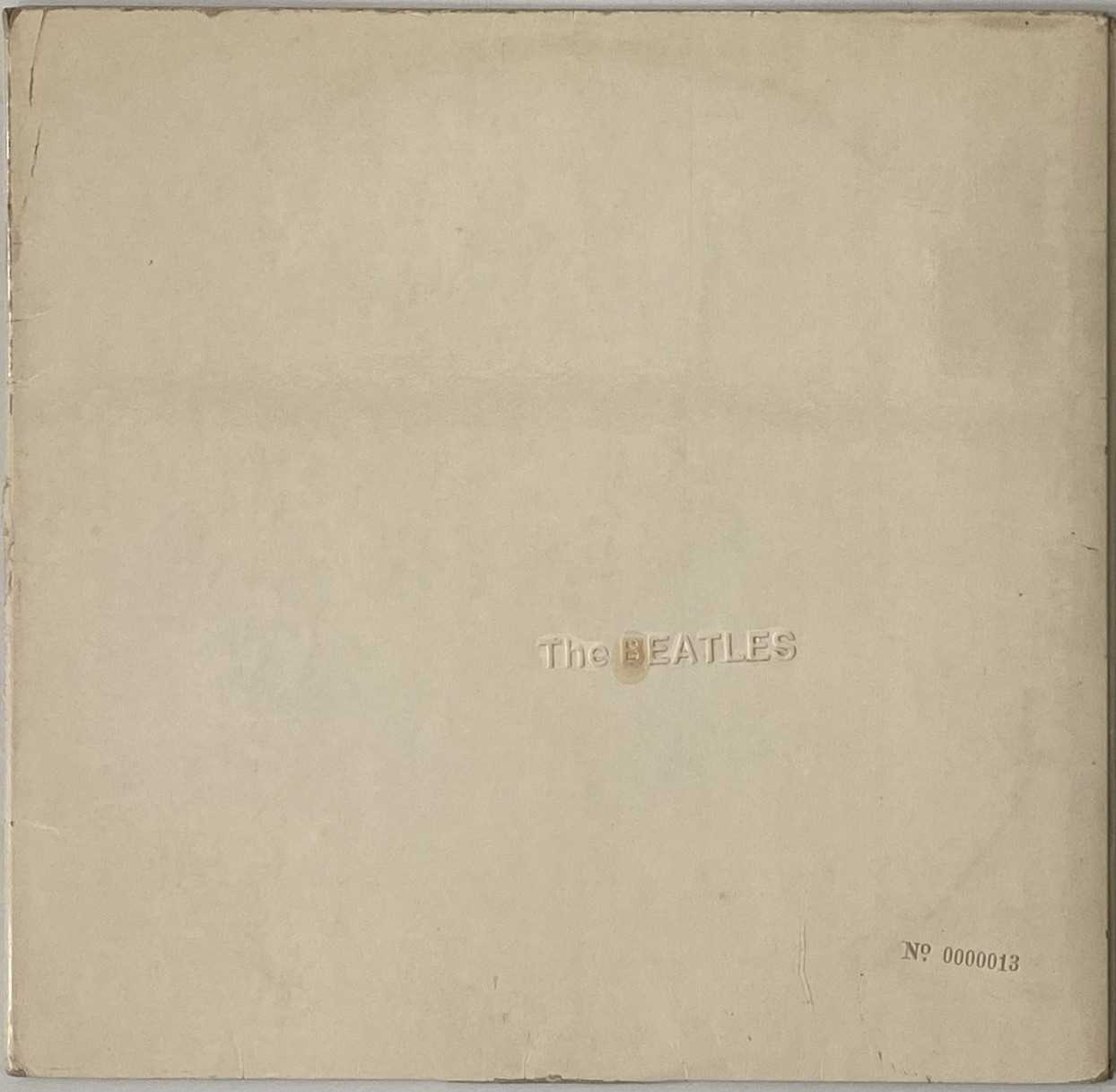 Lot 58 - THE BEATLES - WHITE ALBUM LP (SLEEVE No: 0000013 - COMPLETE UK 1ST PRESS - APPLE - PMC 7067/ 68)