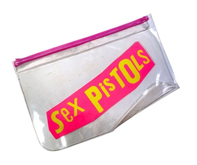 Lot 573 - SEX PISTOLS PROMOTIONAL WALLET.