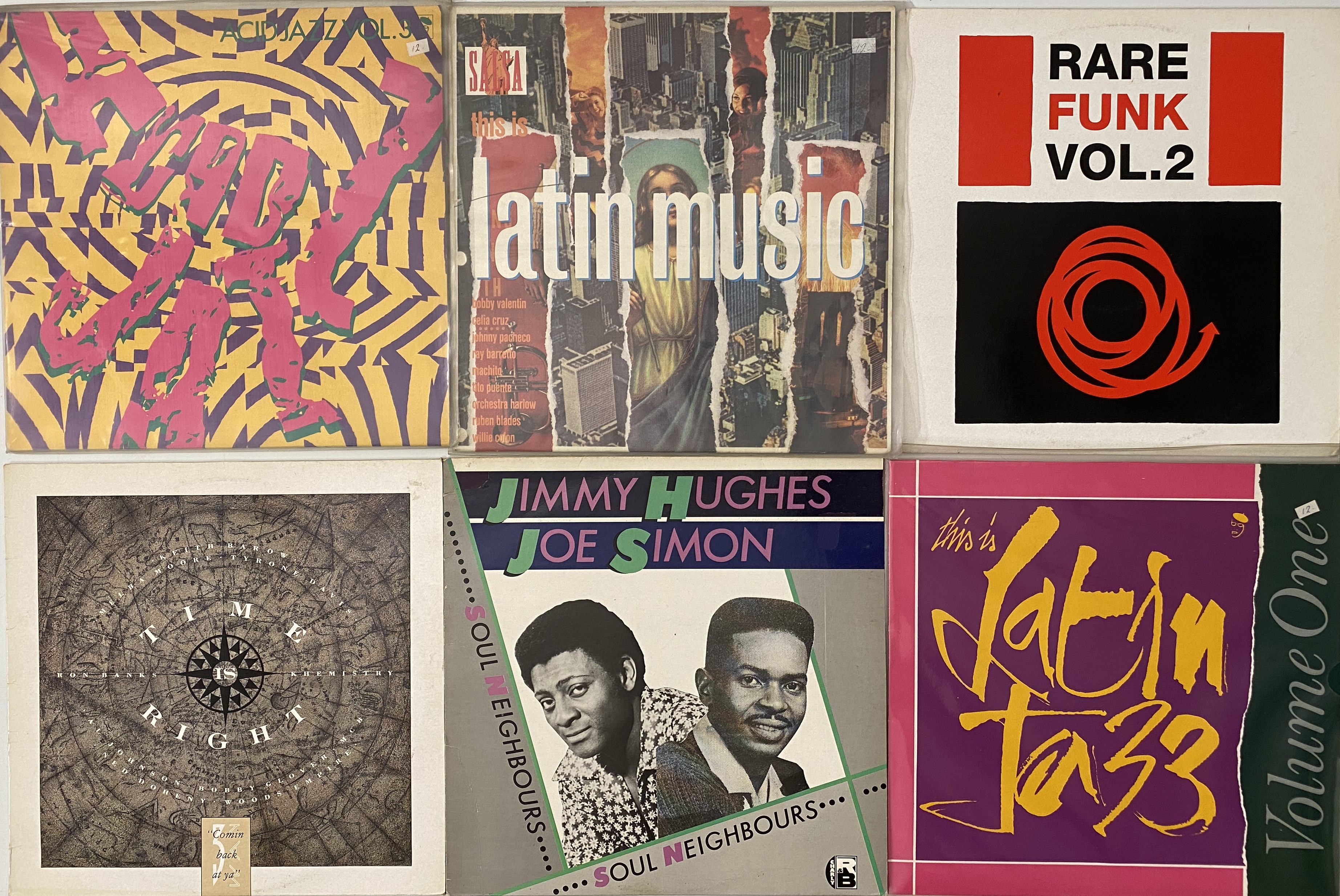 Lot 716 - SOUL / FUNK / LATIN / JAZZ - COMPS - LP