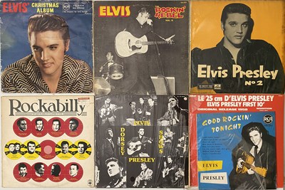 Lot 717 - ELVIS / ROCK N ROLL / 50s / ROCKABILLY - LP COLLECTION