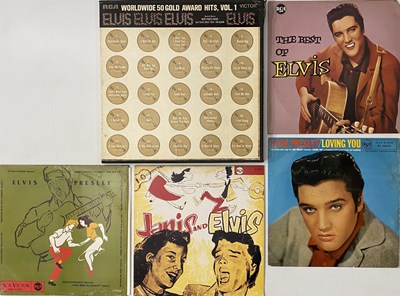 Lot 717 - ELVIS / ROCK N ROLL / 50s / ROCKABILLY - LP COLLECTION