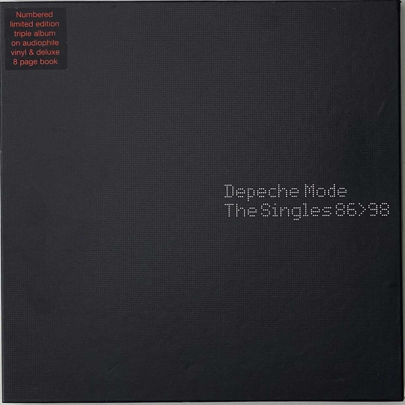 Lot 724 - DEPECHE MODE - THE SINGLES 86-98 BOX SET