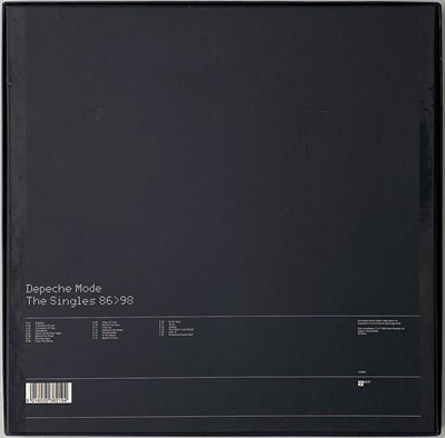 Lot 724 - DEPECHE MODE - THE SINGLES 86-98 BOX SET