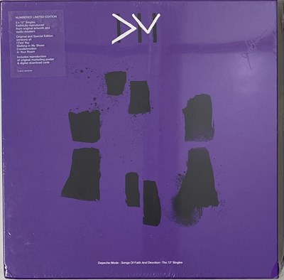 Lot 727 - DEPECHE MODE - SONGS OF FAITH AND DEVOTION BOX SET (R1 628753)