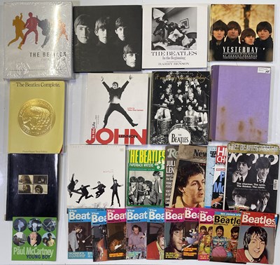 Lot 392 - BEATLES BOOK COLLECTION INC MONTHLY BOOKS.