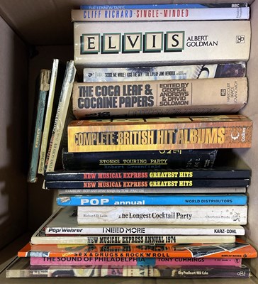 Lot 89 - COLLECTABLE MUSIC BOOKS.