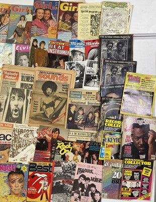 Lot 90 - 1970S-80S MUSIC MAGAZINE COLLECTION.