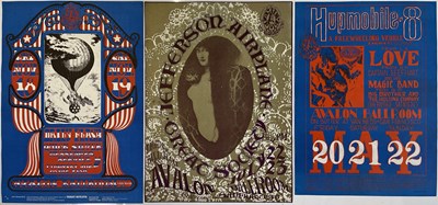 Lot 2270207 - SAN FRANCISCO / WEST COAST PSYCHEDELIA POSTERS INC JEFFERSON AIRPLANE.