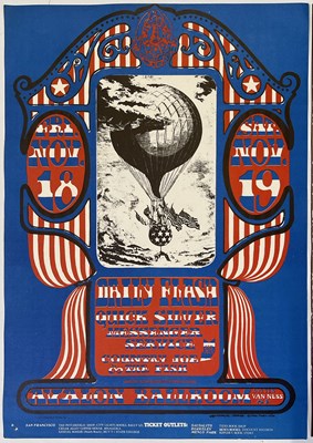 Lot 2270207 - SAN FRANCISCO / WEST COAST PSYCHEDELIA POSTERS INC JEFFERSON AIRPLANE.