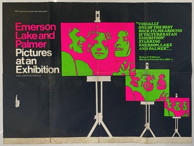 Lot 213 - EMERSON, LAKE AND PALMER - PICTURES FROM AN EXHIBITION (1972) UK QUAD.