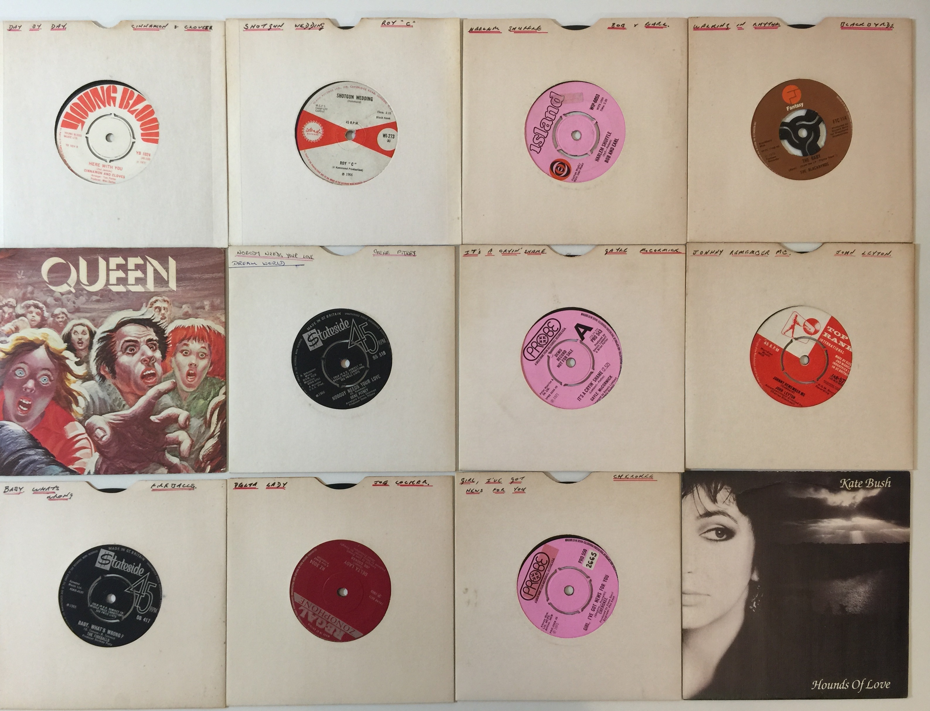 Lot 1232 UNIVERSAL (LABELS) 7" COLLECTION