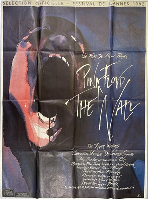 Lot 361 - PINK FLOYD - ORIGINAL 1982 CANNES 'THE WALL' BILLBOARD SIZE POSTER.