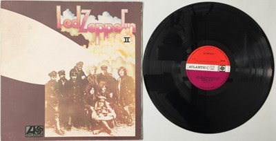 Lot 733 - LED ZEPPELIN - II LP (PLUM/ RED - WRECK MISPRINT - ATLANTIC 588198)