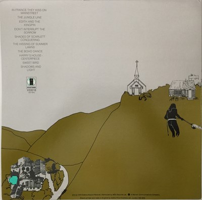 Lot 736 - JONI MITCHELL - THE HISSING OF SUMMER LAWNS LP (K53018 - NIMBUS PRESSING)