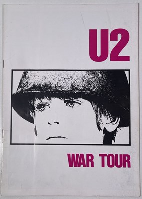 Lot 271 - U2- SIGNED 1983 TICKET.