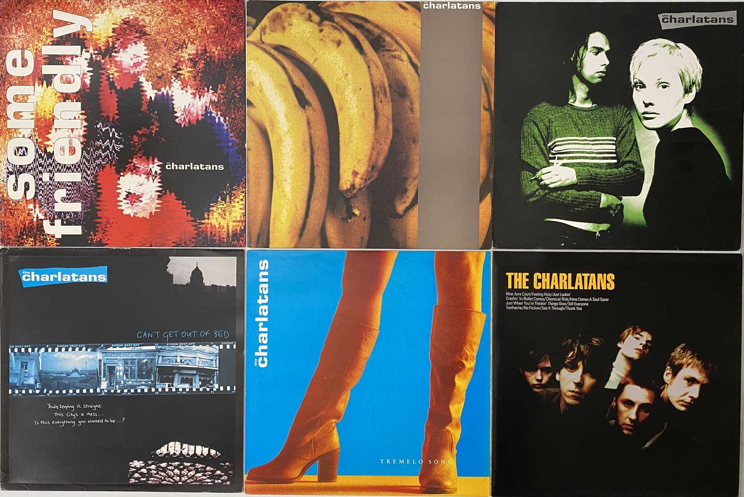 Lot 642 - THE CHARLATANS - LP/ 12" PACK