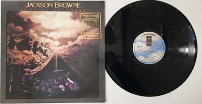 Lot 738 - JACKSON BROWNE - RUNNING ON EMPTY LP (K53070 - SUPERCUT NIMBUS PRESSING)