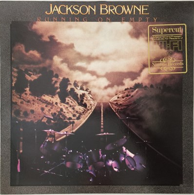 Lot 738 - JACKSON BROWNE - RUNNING ON EMPTY LP (K53070 - SUPERCUT NIMBUS PRESSING)