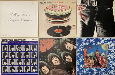 Lot 741 - BEATLES / STONES - LP PACK