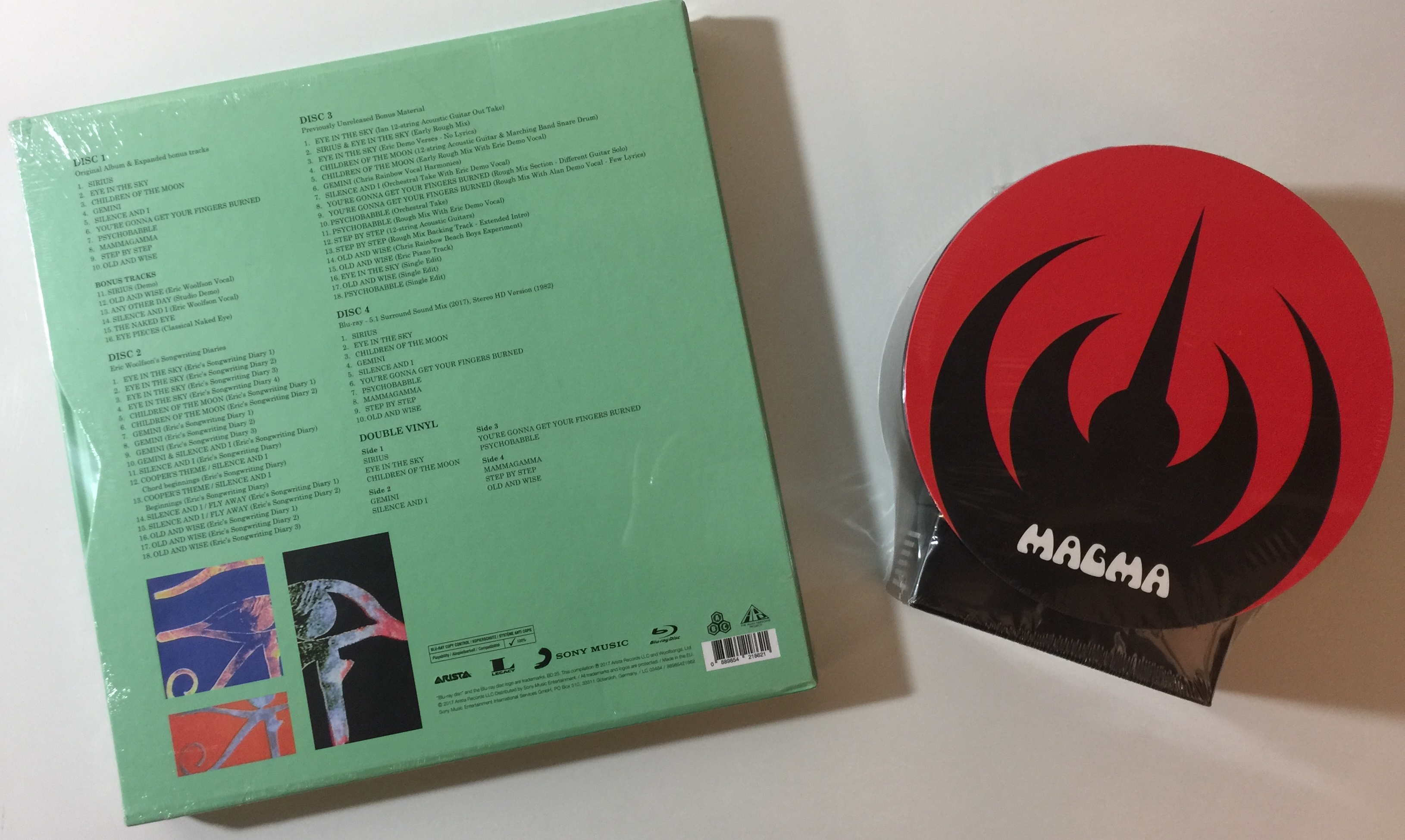 Lot 1243 - ALAN PARSONS/MAGMA - SEALED BOX SETS