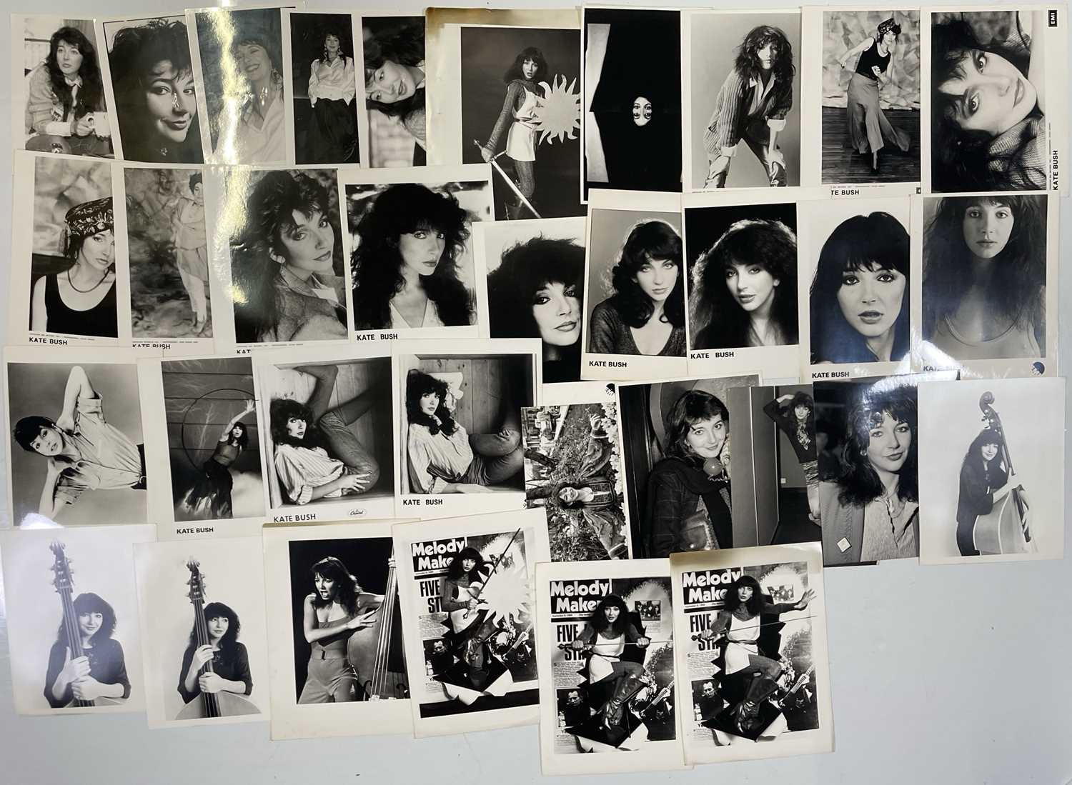 Lot 151 - KATE BUSH - PRESS AND PROMO PHOTOGRAPHS.
